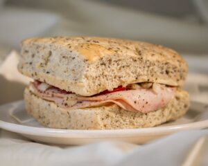 Dijon Ham and Cheese Panini