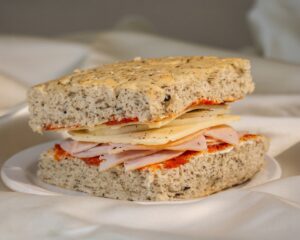 Turkey and Sun-dried Tomatoes Panini