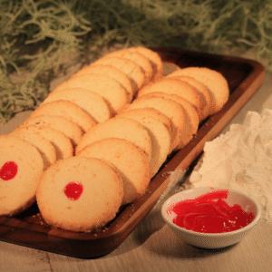 Coconut and Jam Cookie
