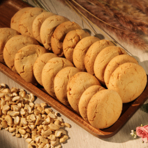 rose cashew cookie